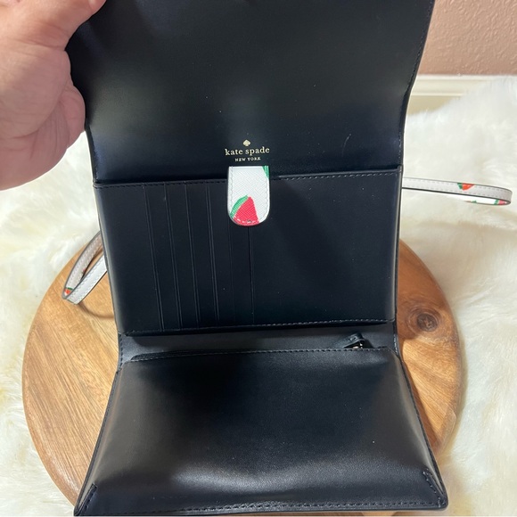 Kate Spade White Watermelon Print Crossbody Bag - Picture 4 of 11